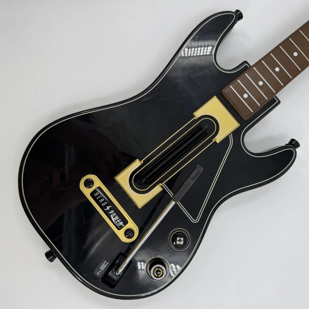 Activision Guitar Hero Live Wireless Guitar‎ Controller 0000654 Black Gold